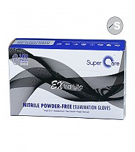 슈퍼케어 니트릴블랙장갑 100개입 1box S M L XL